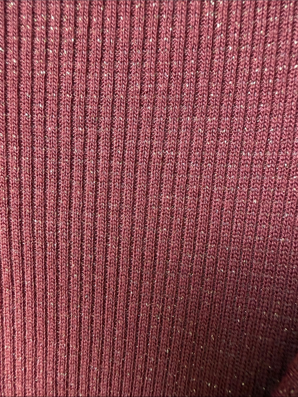 aerie Rust Ribbed Henley Tank - Picture 3 of 4